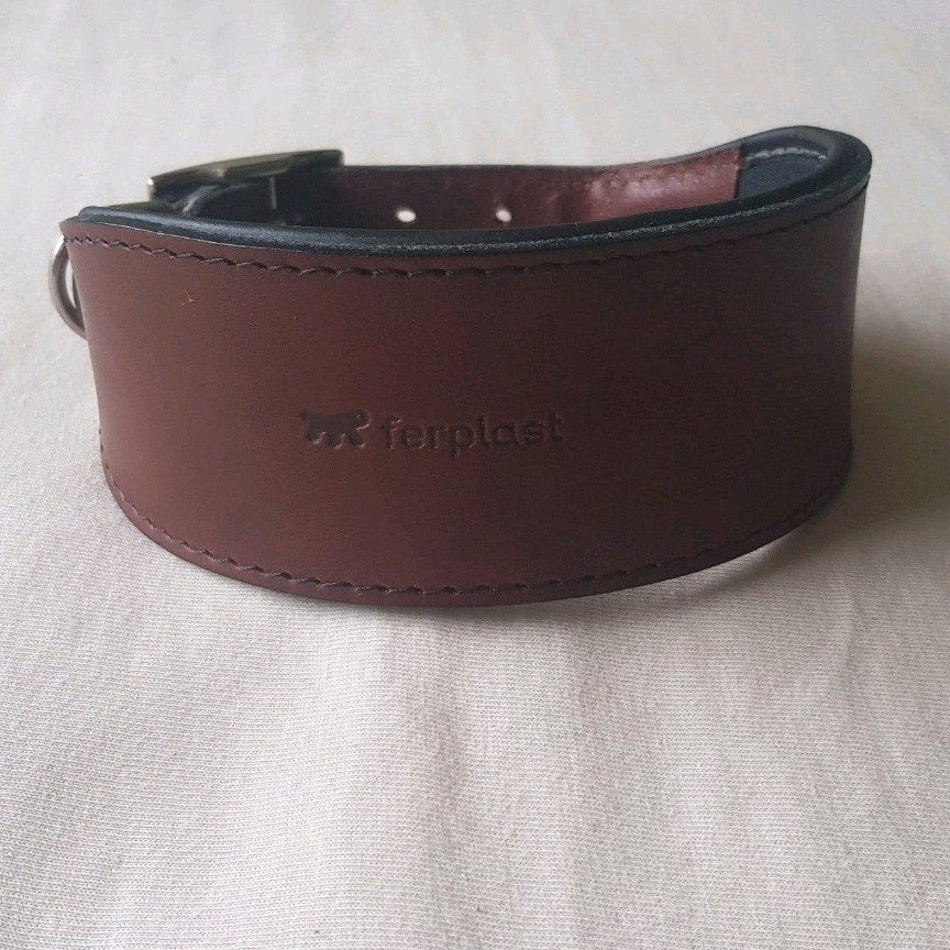 honden halsband uit leer nieuwstaat, Dieren en Toebehoren, Ophalen
