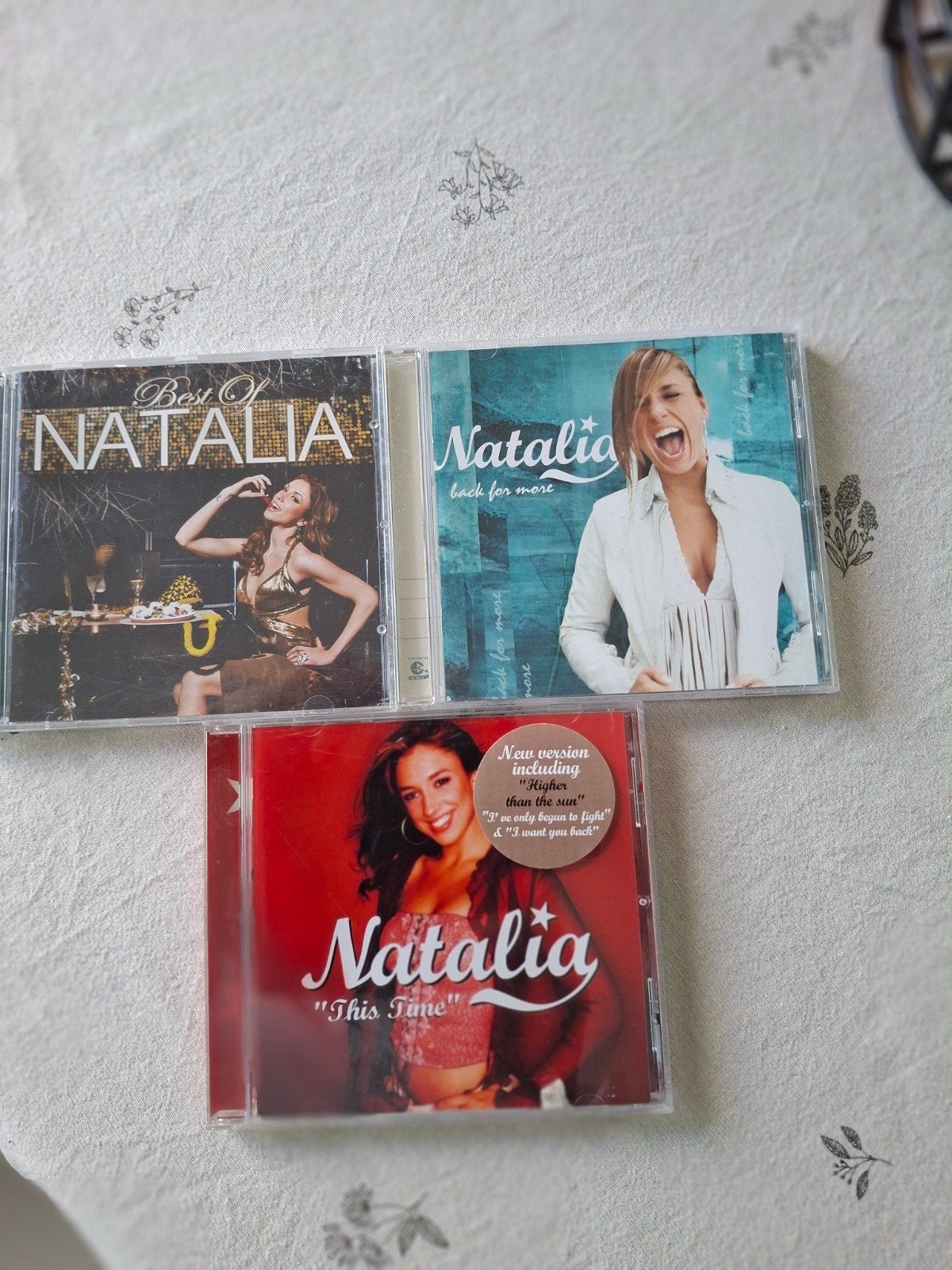 Cds Natalia 1 euro par CD, CD & DVD, Enlèvement ou Envoi