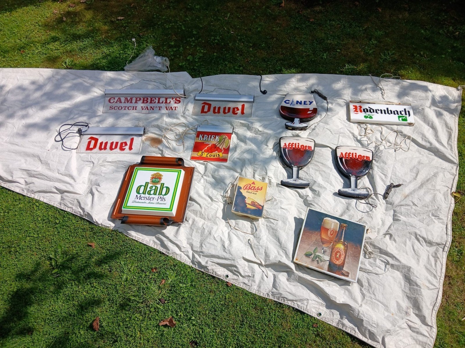 Lichtreclames, Diversen, Vlaggen en Wimpels, Ophalen