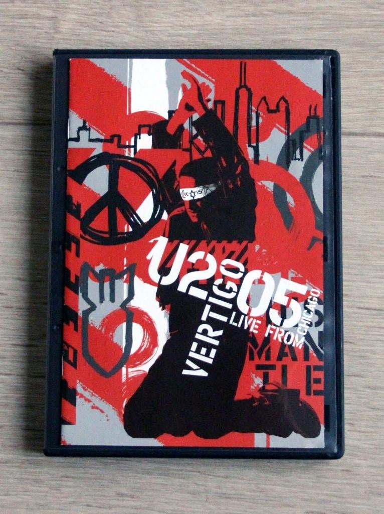 DVD Concert U2 - Vertigo live from Chicago, Cd's en Dvd's, Dvd's | Documentaire en Educatief, Zo goed als nieuw, Overige typen