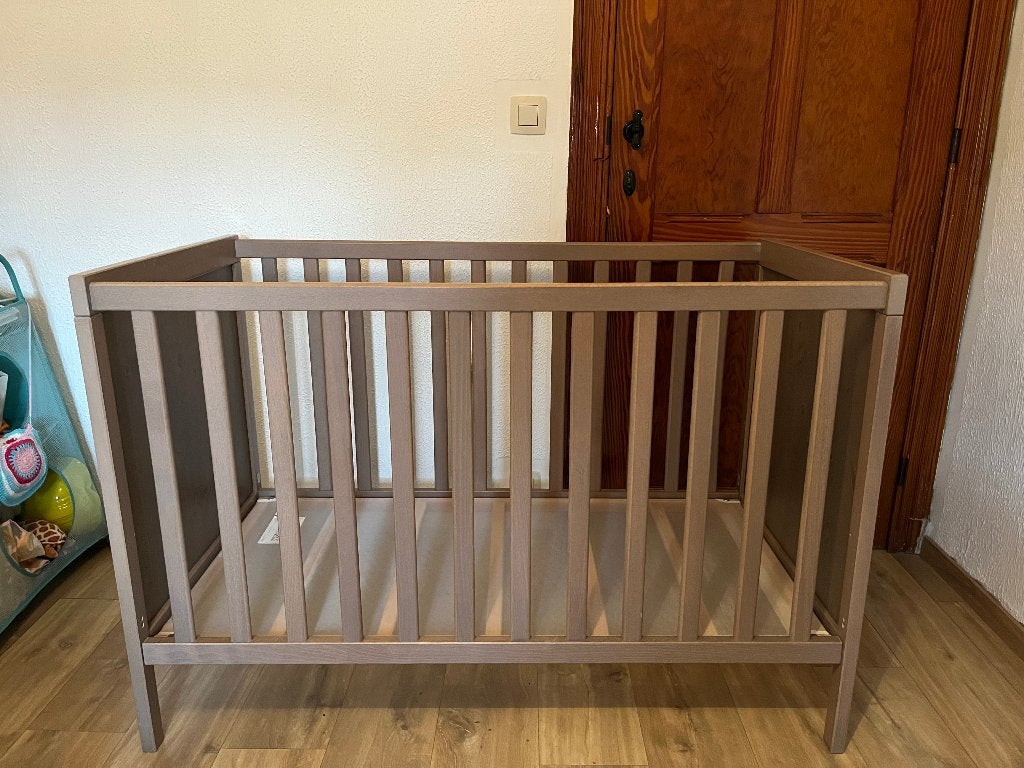 Lit bébé IKEA SUNDVIK – 50 € avec matelas et literie, Enlèvement, Comme neuf, Lit