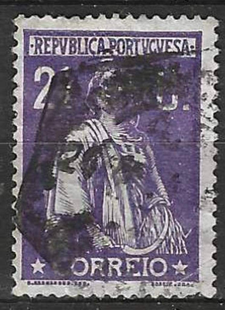 Portugal 1912-1917 - Yvert 211 - Cérès 2 1/2 c. (ST), Envoi, Portugal, Affranchi