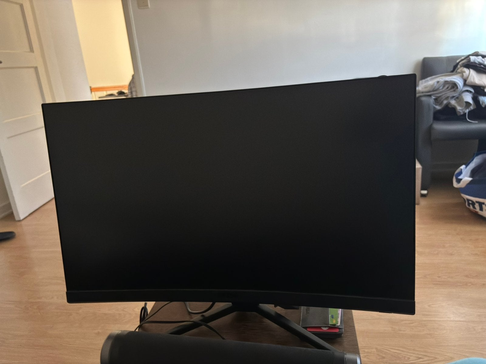 Écran PC incurvé - clavier, souris, haut-parleurs Logitech, Informatique & Logiciels, Moniteurs, Enlèvement, Comme neuf