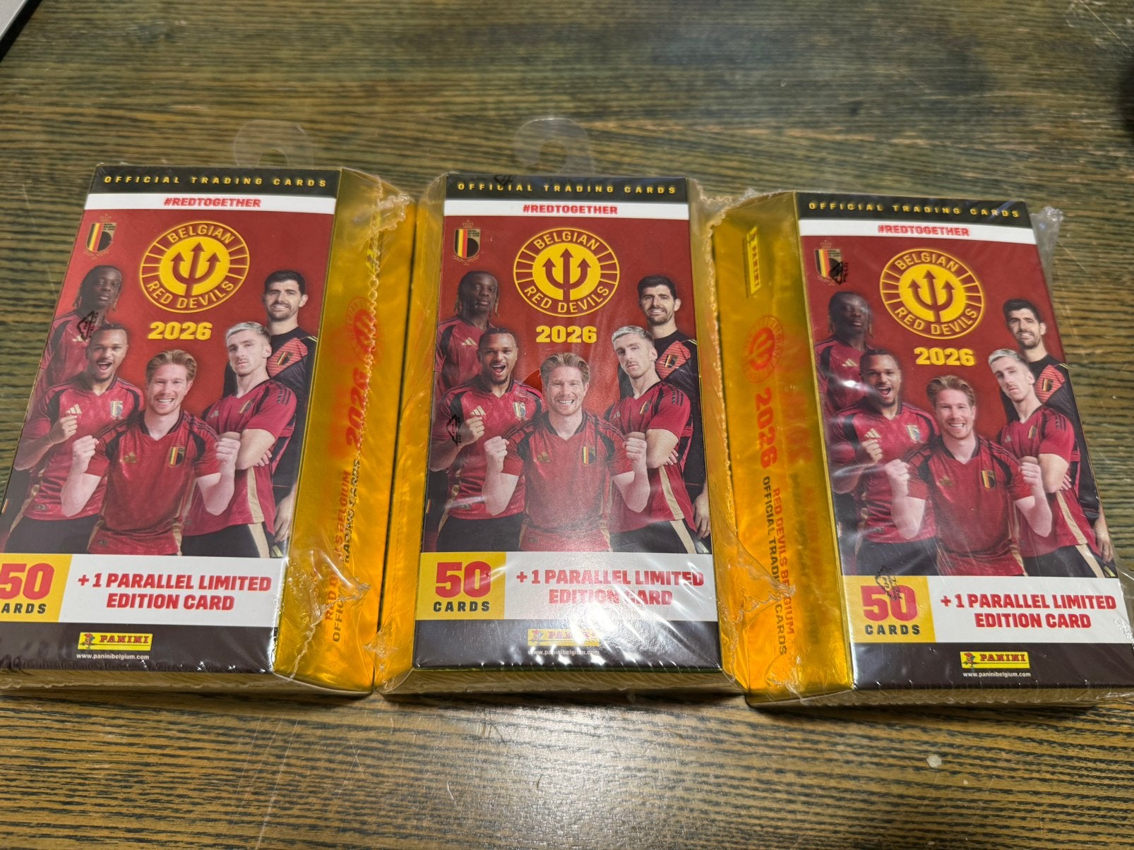 Panini Belgian Red Devils 2026 Collector Box (Nieuw in Folie, CD & DVD, DVD | Sport & Fitness, Enlèvement, Comme neuf