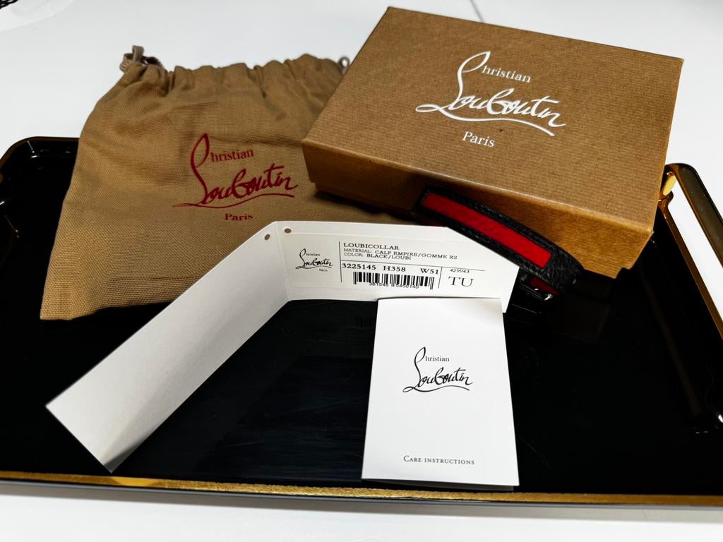 Collier Christian Louboutin pour chien, chat, Enlèvement, Neuf