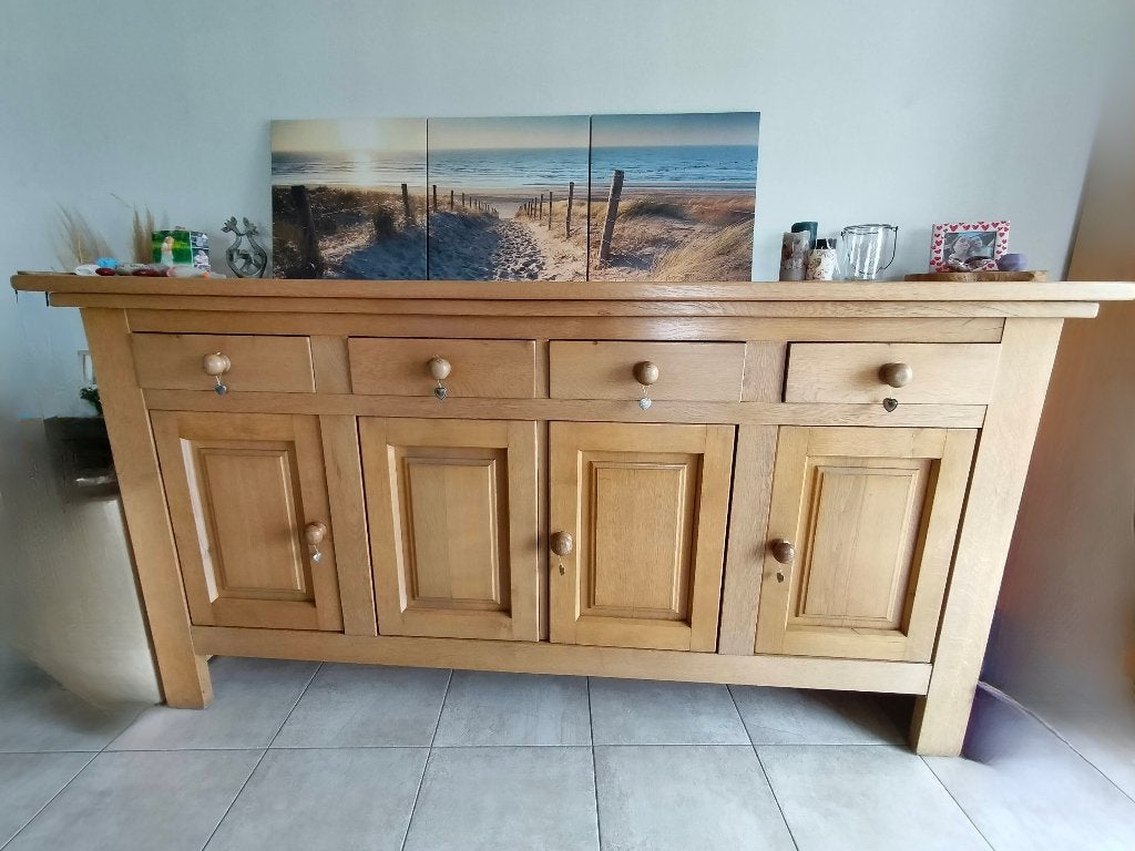 Dressoir + barkast, 200 cm ou plus, Avec tablette(s), Enlèvement, Utilisé
