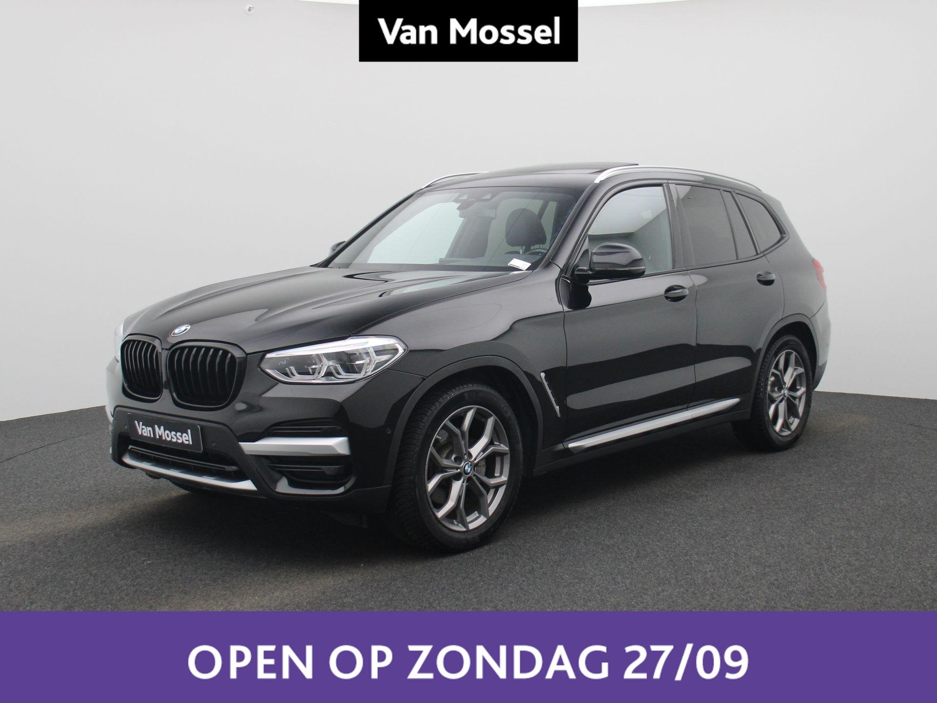 BMW X3 sDrive18d (110 kW) | Camera | PDC V+A | Panodak | Zet, Auto's, Automaat, Gebruikt, 2000 kg, Zwart