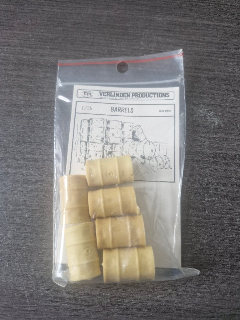 Verlinden 1/35 Barrels, Ophalen of Verzenden, Nieuw, 1:35 tot 1:50, Diorama