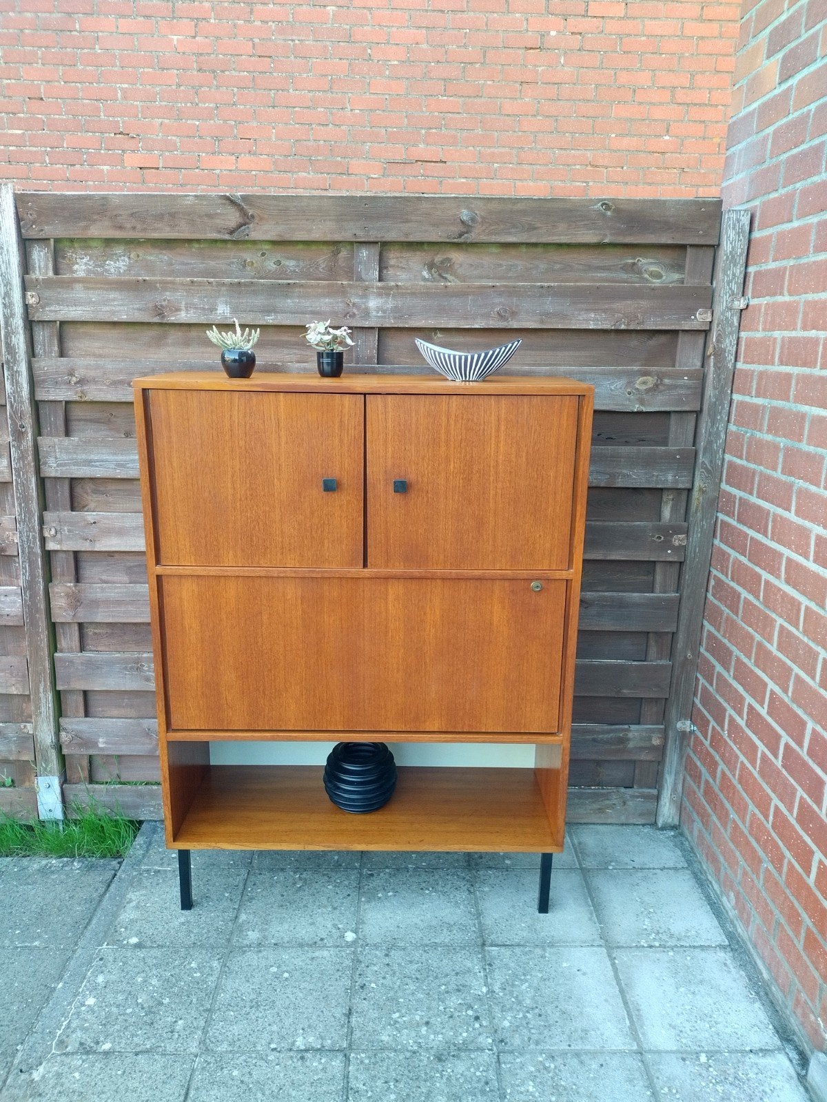 Meuble buffet scandinave vintage, Maison & Meubles, Enlèvement, Teck
