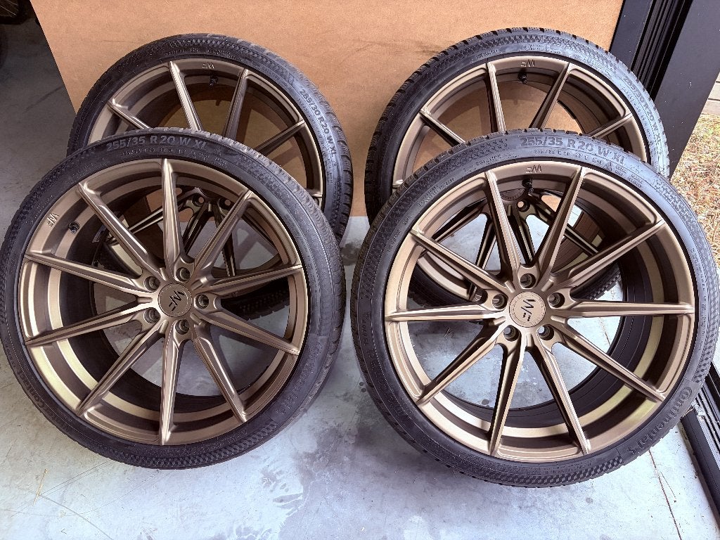 Jantes WHEELFORCE CF3 - Satin Bronze - BMW, Autos : Pièces & Accessoires, Pneus & Jantes, Pneus hiver, Enlèvement, 20 pouces, Jante(s)