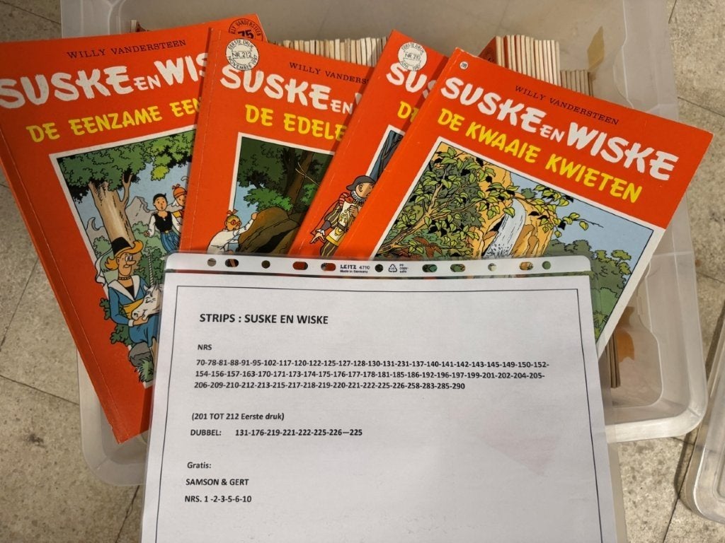 Bandes dessinées de Suske et Wiske, Plusieurs BD, Enlèvement, Utilisé, Willy Vandersteen