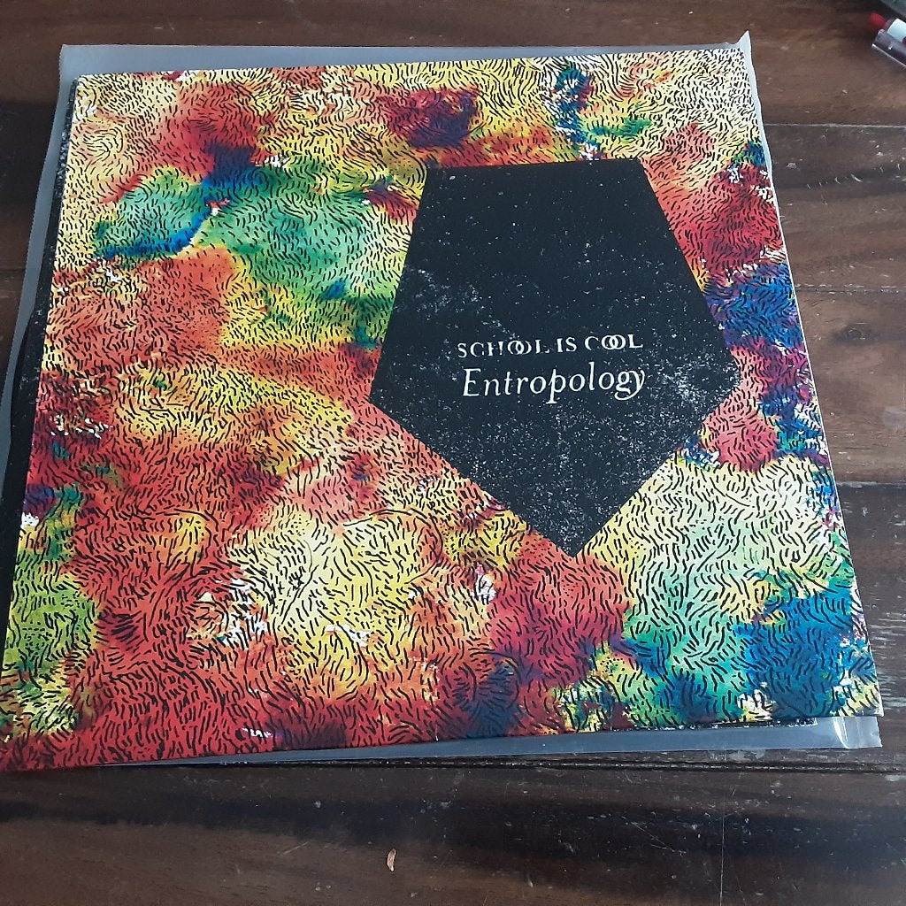 School Is Cool – Entropology, Inclusief binnenhoes, Verzenden, Zo goed als nieuw, 12 inch