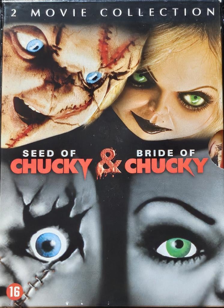 Seed of Chucky & Bride of Chucky, Cd's en Dvd's, Ophalen of Verzenden, Zo goed als nieuw
