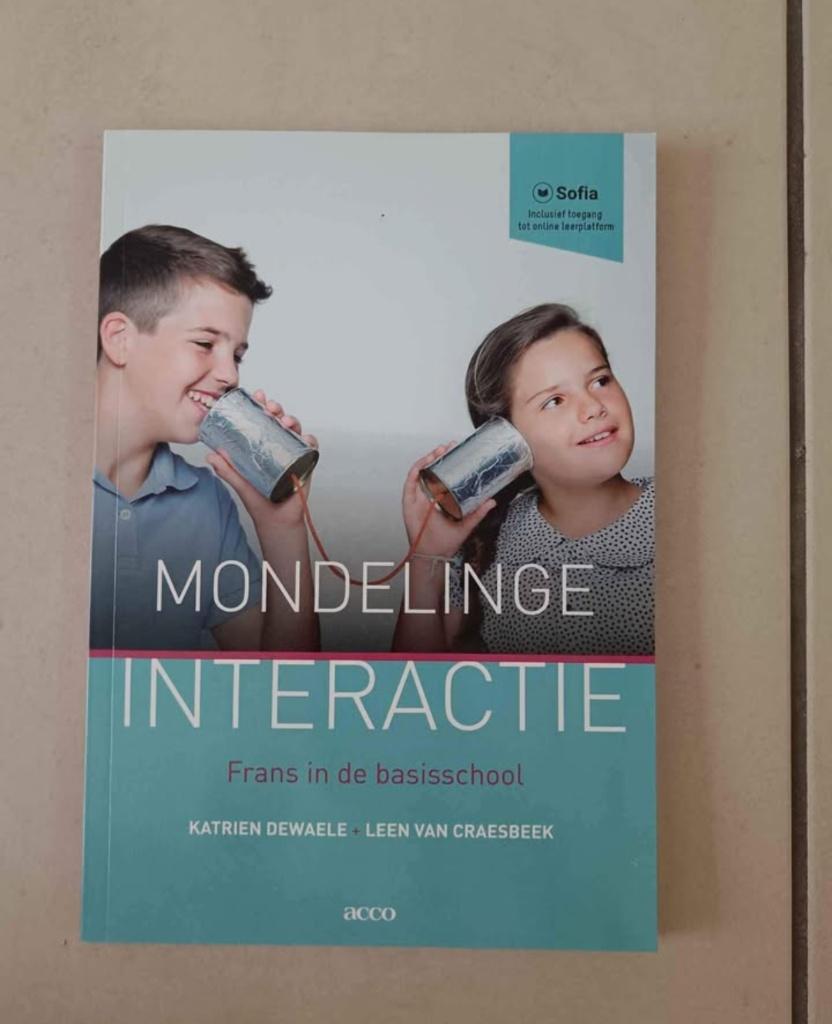 Mondelinge interactie - Frans in de basisschool, Ophalen, Zo goed als nieuw, Frans, Acco