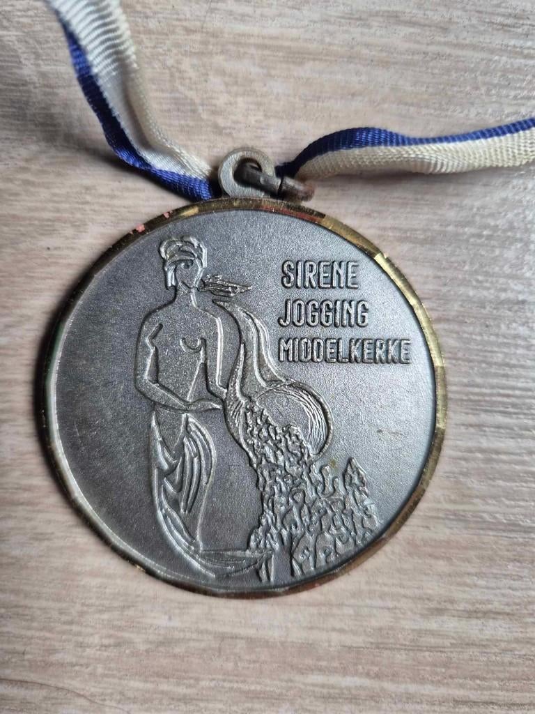 Medaille Sirene Jogging Middelkerke, Ophalen of Verzenden