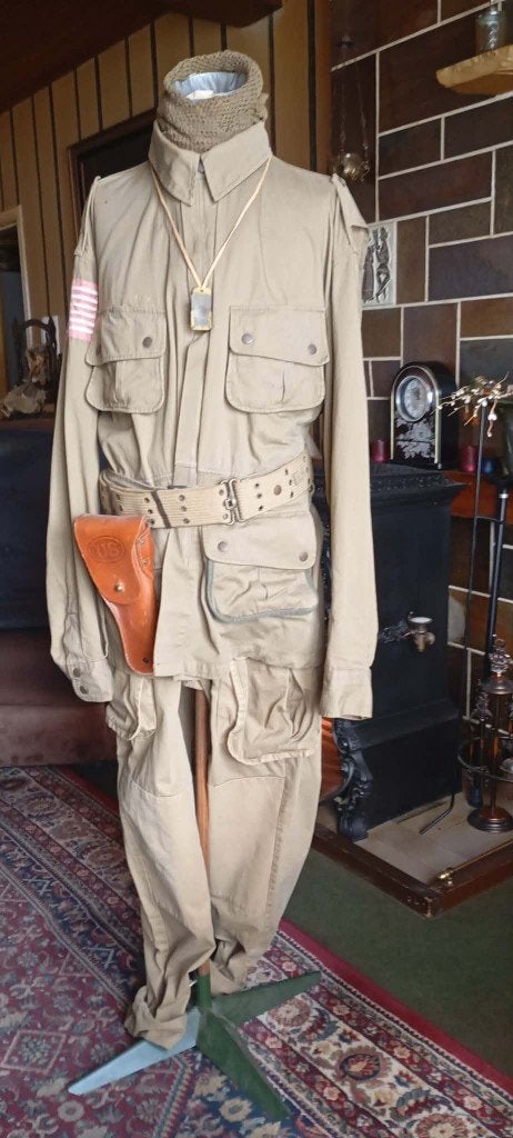 US Jump Jacket met toebehoren, Ophalen of Verzenden, Landmacht, Kleding of Schoenen