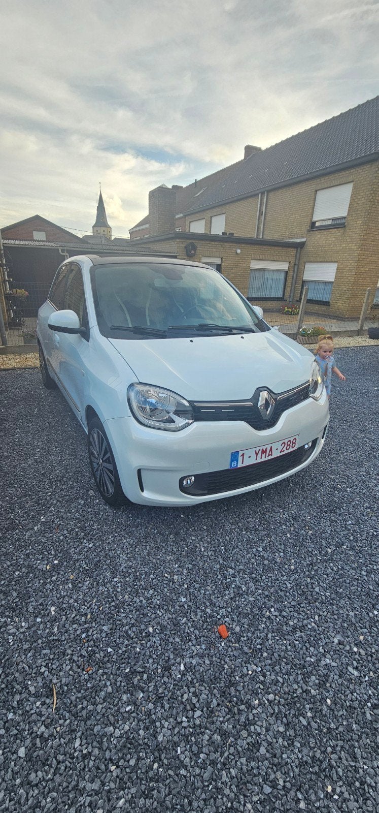 Renault Twingo, Auto's, Dealer onderhouden, Twingo, Zwart, Leder en Stof