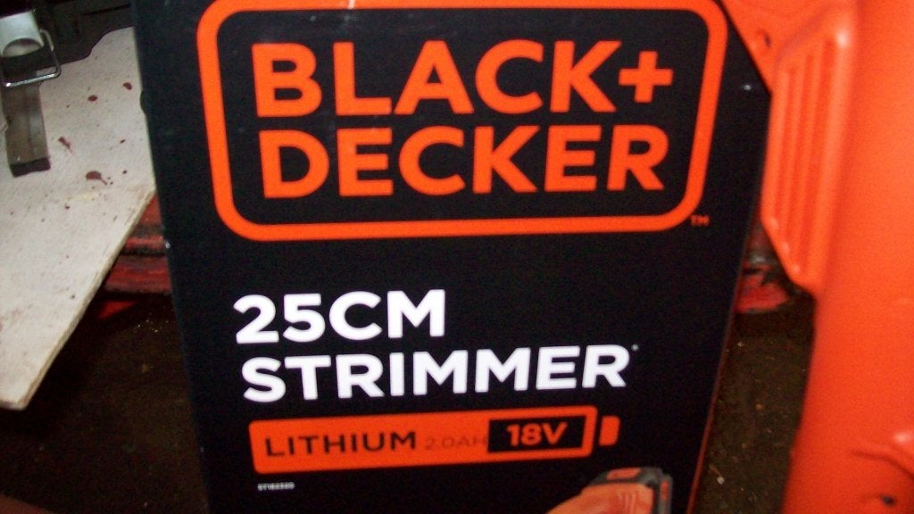 gras trimmer, Tuin en Terras, Ophalen, Black & Dekker, Accu, Nieuw