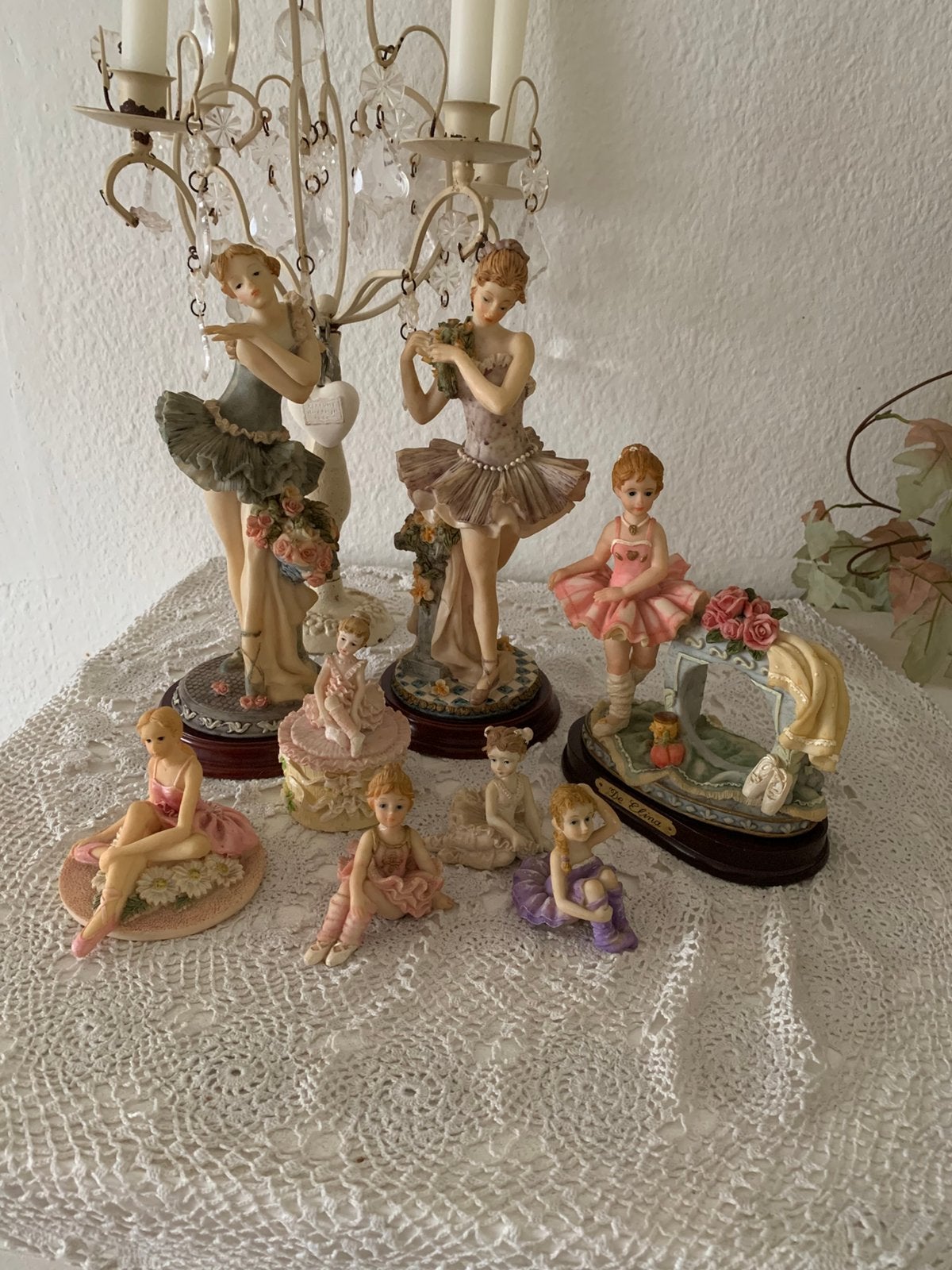 Collection statues ballerines en résine 90’dont De Elina, Collections, Enlèvement, Utilisé