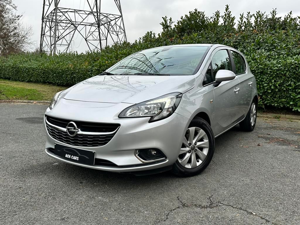 Opel Corsa E 1.2 Essence 2019 €6d 85.000km Airco 1er Proprié, Autos, Argent ou Gris, Achat, Euro 6, Entreprise