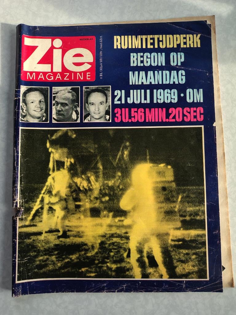 Retro weekblad "Zie" 1969, Verzamelen, Ophalen, 1960 tot 1980, Tijdschrift