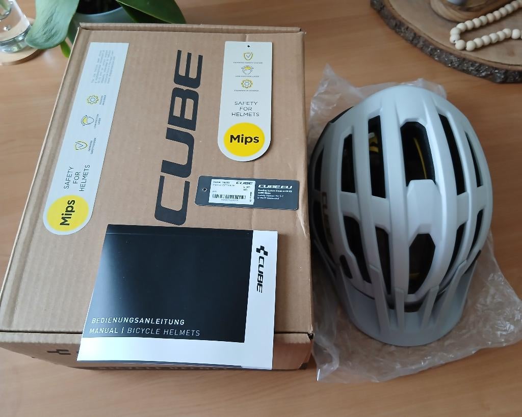 Casque vélo CUBE ATX OFFPATH taille L, Vélos & Vélomoteurs, Neuf, Enlèvement, Cube, L
