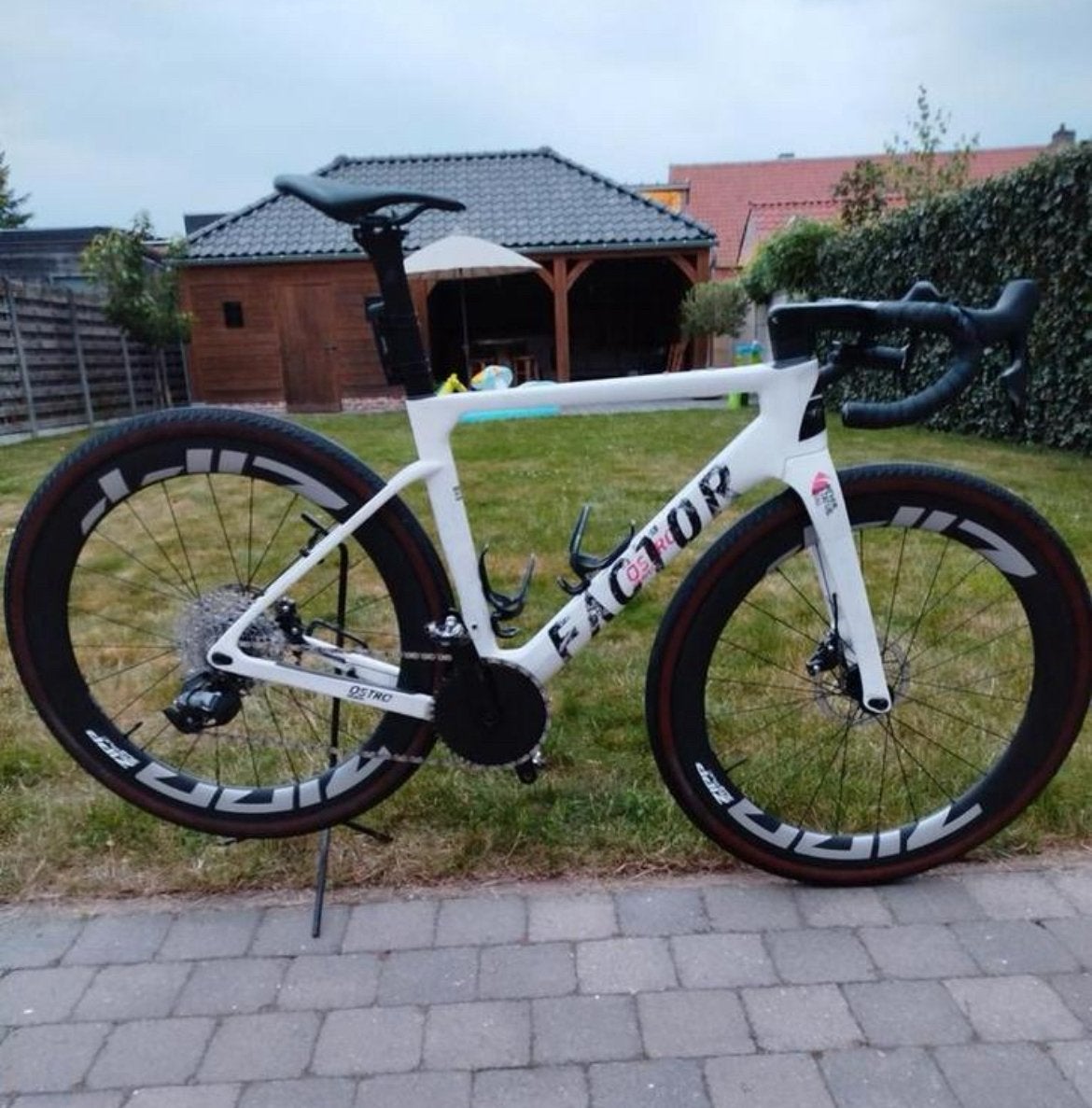 Factor ostro gravel, Fietsen en Brommers, Ophalen, Carbon, 10 tot 15 versnellingen, Heren