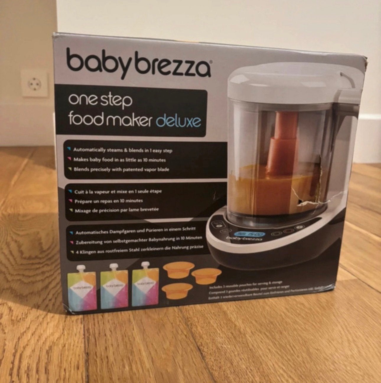 Baby brezza deluxe, Automatique, Comme neuf, Préparateur de repas pour bébé, Enlèvement