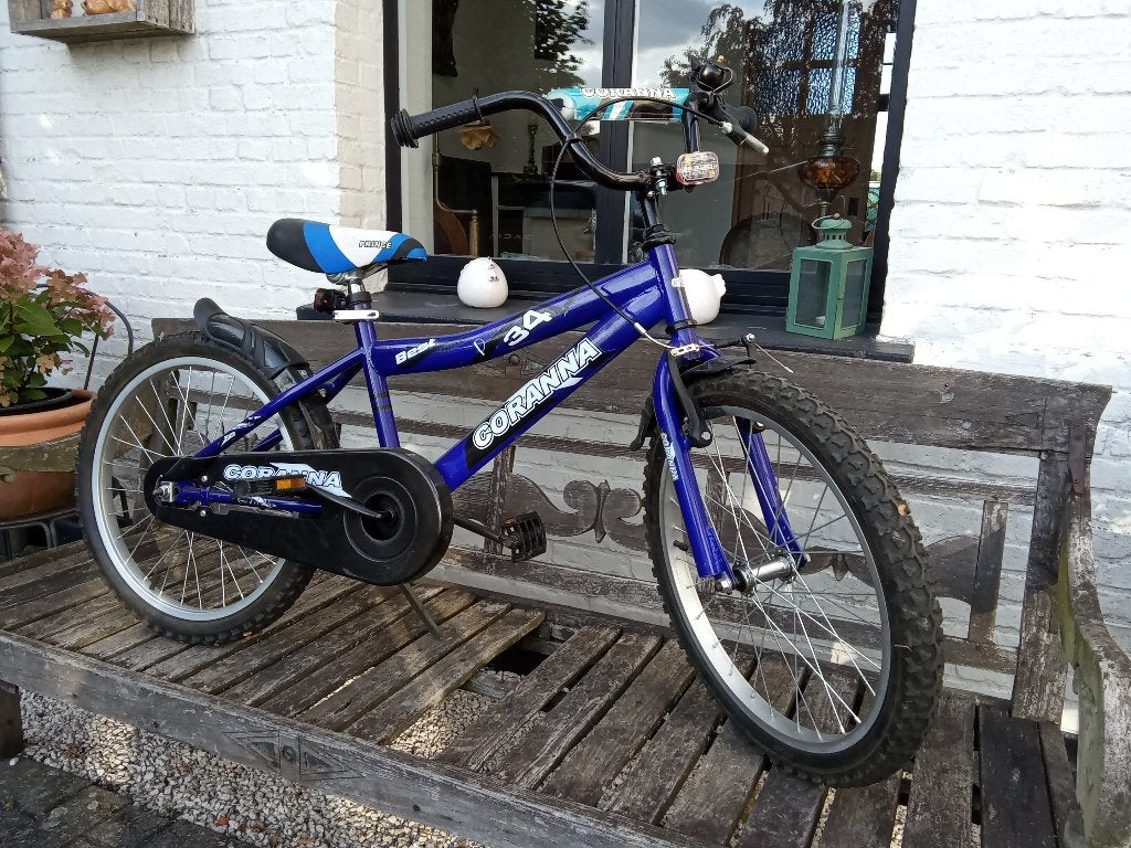 Kinderfiets 20 inch merk coranna zo goed als nieuw., Fietsen en Brommers, Ophalen, Zo goed als nieuw, Velgrem, 20 inch of meer
