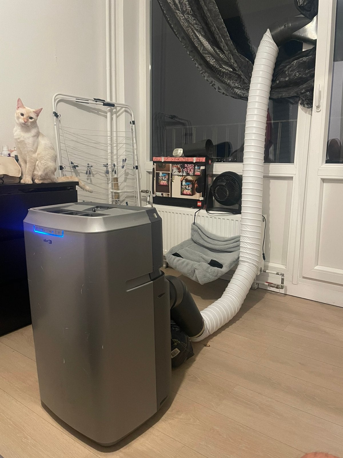 Climatiseur 11000 BTU, Electroménager, Climatiseurs, Comme neuf, Climatiseur mobile, Chauffage, Enlèvement
