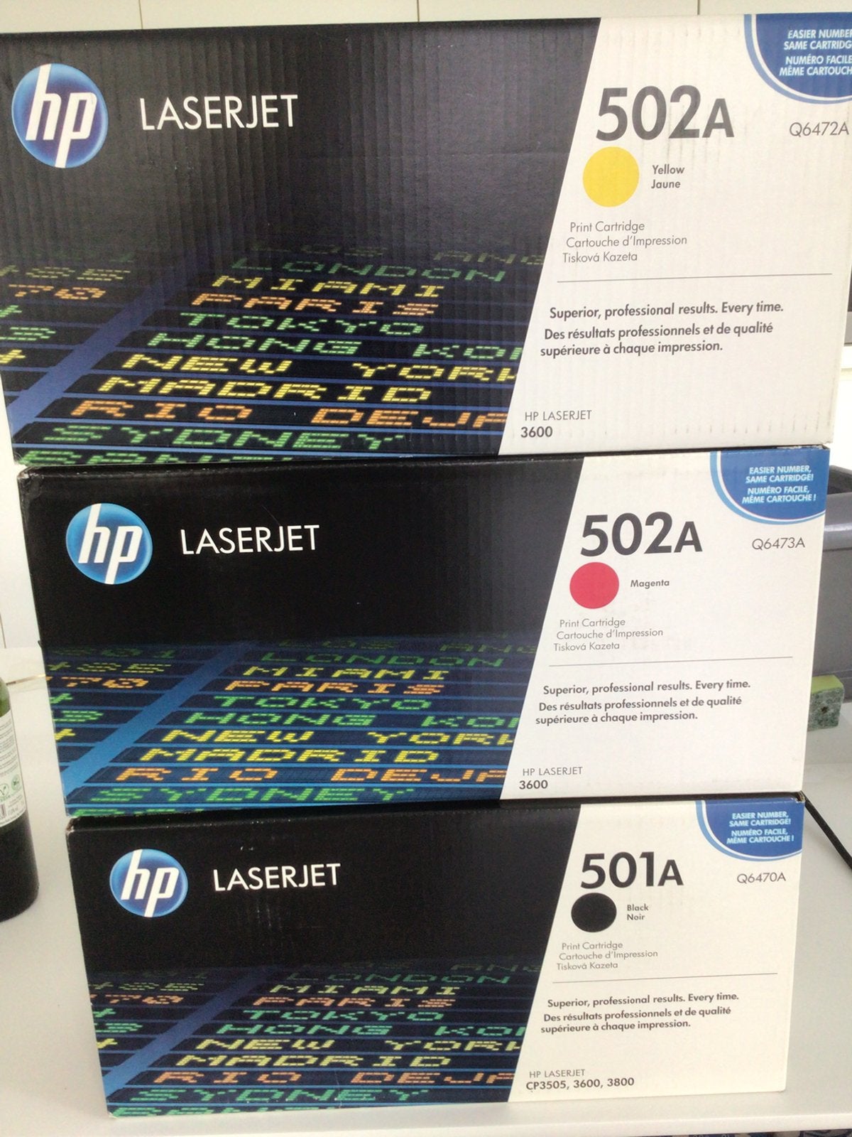 Cartouches HP neuves pour Color LaserJet, Informatique & Logiciels, Enlèvement, Neuf
