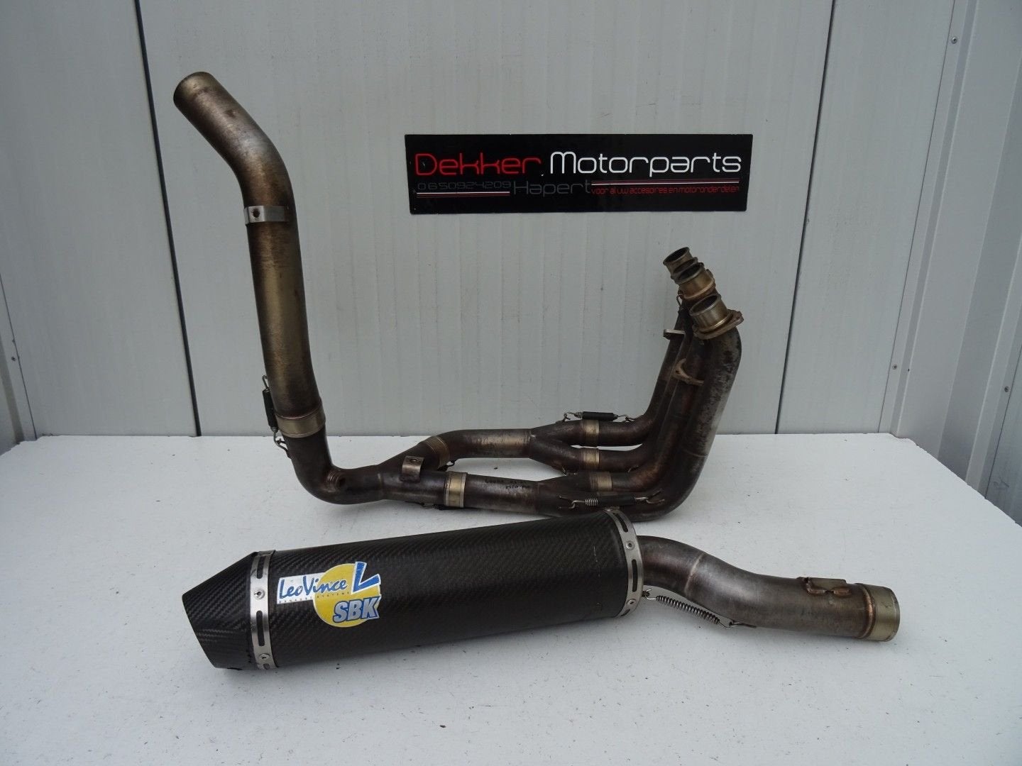 Full Leovince SBK Uitlaat systeem Honda CBR600RR 2005-2006, Motos, -, Utilisé, -, -
