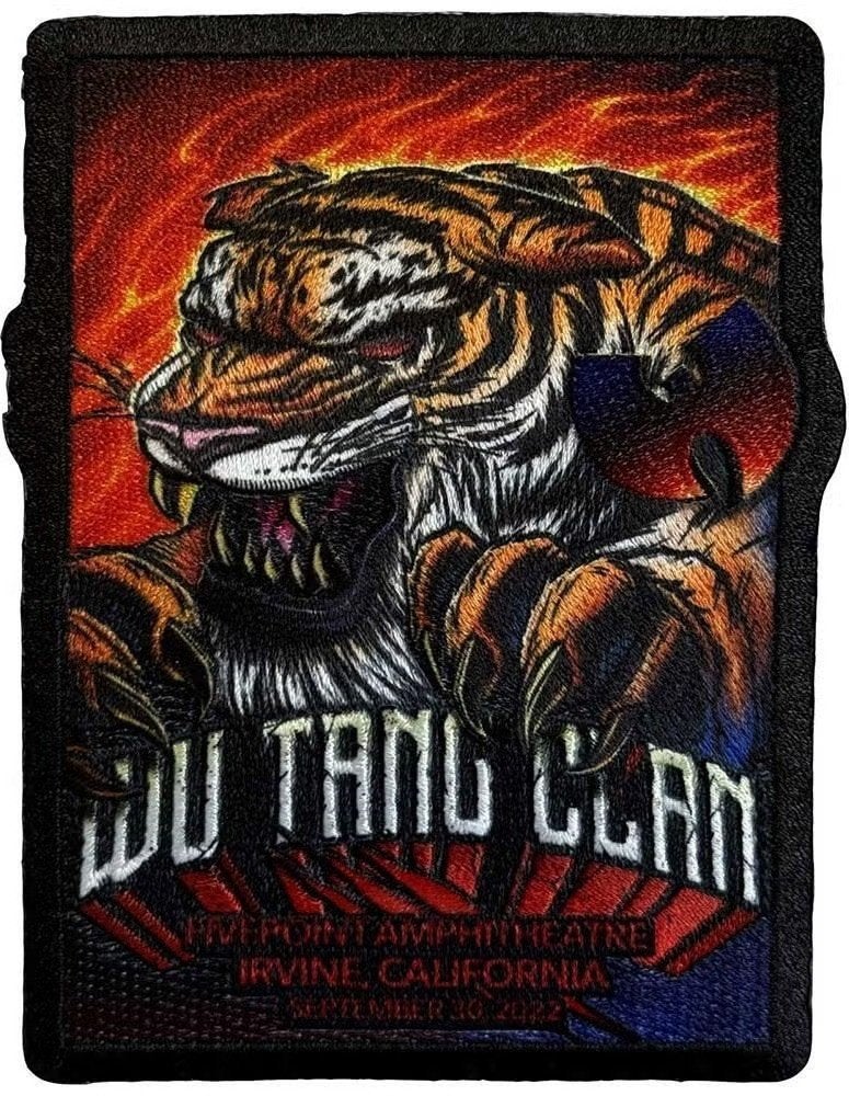 Wu-Tang Clan Irvine - Patch officiële merchandise, Ophalen of Verzenden, Nieuw