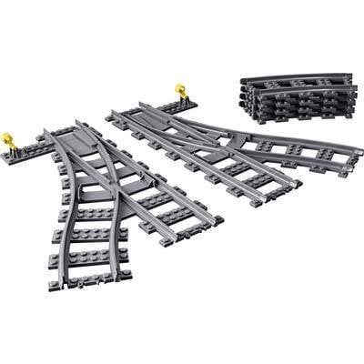 Lego trein sporen set 1: 10 rechte, 20 bochten + 2 wissels, City, Lego, Nieuw, Ophalen of Verzenden