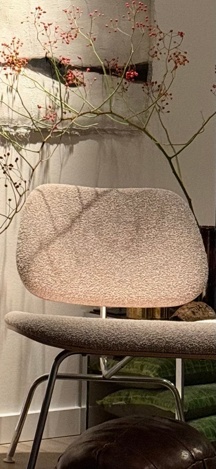 Eames/Herman Miller LCM, Ophalen, Zo goed als nieuw, Stof