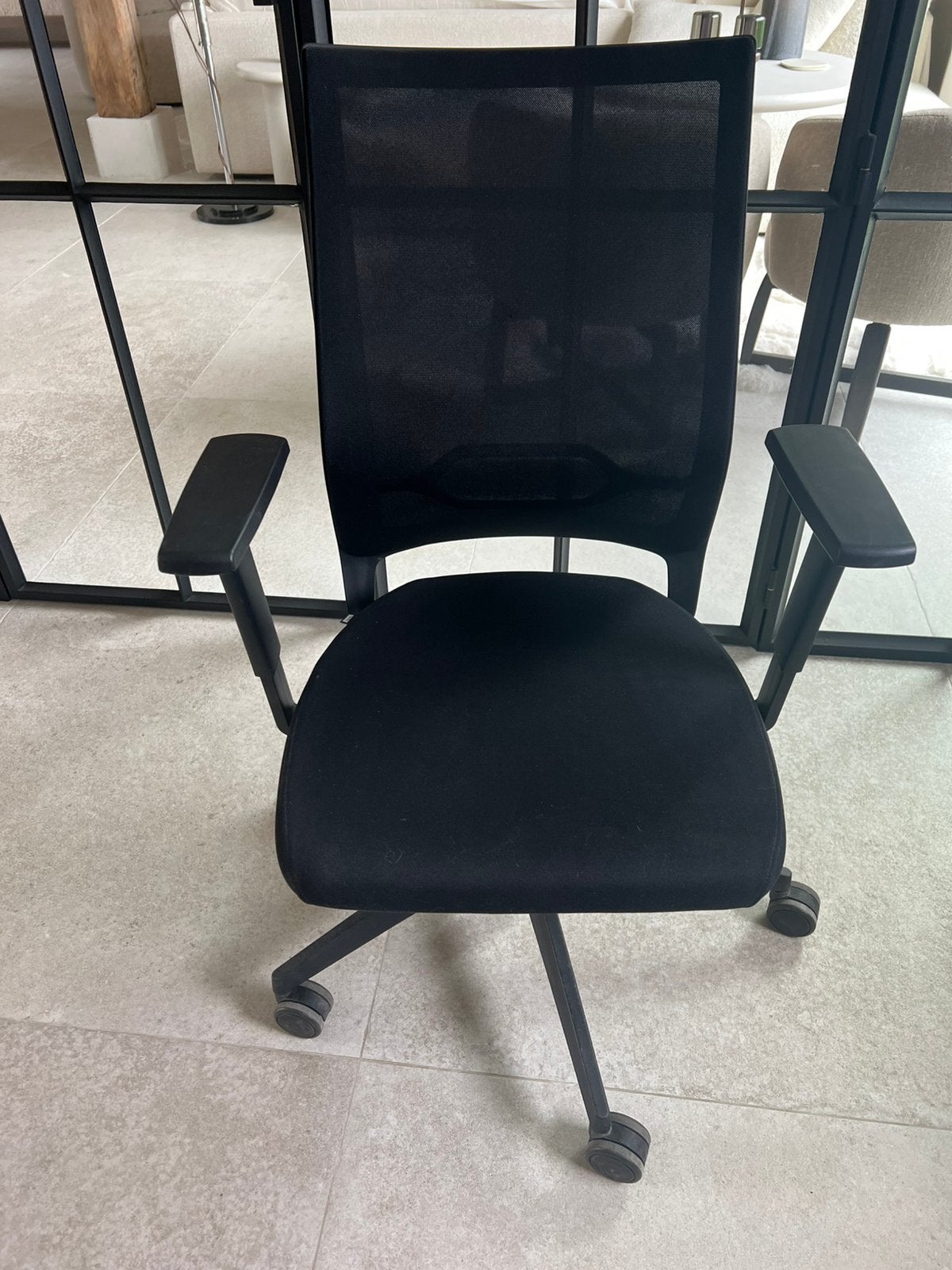 Bureaustoel SEDUS quarterback professional, Maison & Meubles, Chaises de bureau, Enlèvement, Comme neuf, Jaune, Chaise de bureau