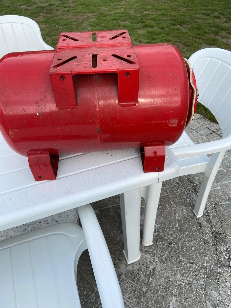 Expantievat 24 liter, Jardin & Terrasse, Enlèvement, Comme neuf, Pompe d'arrosage