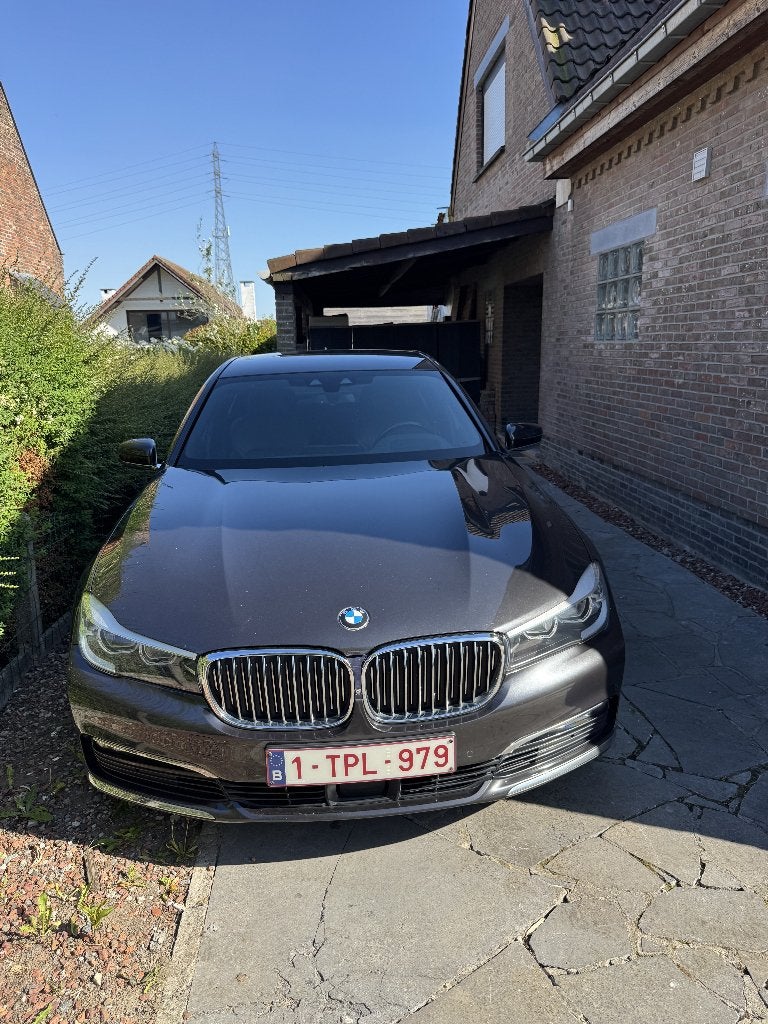 BMW 725d Luxury - Entièrement équipée, Autos, Cuir, Argent ou Gris, 170 kW, Automatique