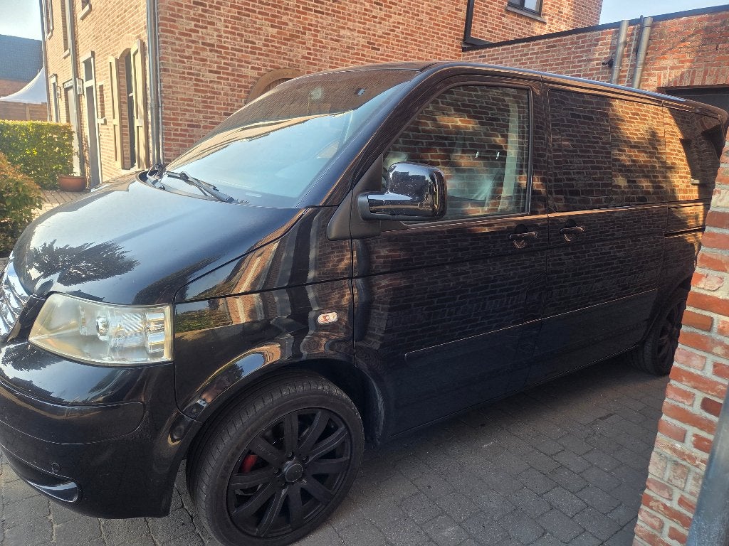 Volkswagen T5 2.5tdi highline multivan, Autos, Cuir et Alcantara, 2500 cm³, 7 places, 5 portes