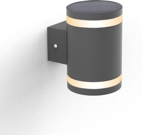 Solar Wandlamp, Flinq Dusk, Tuinverlichting, Tuin en Terras, Zonne-energie, Staal, Led, Minder dan 50 watt