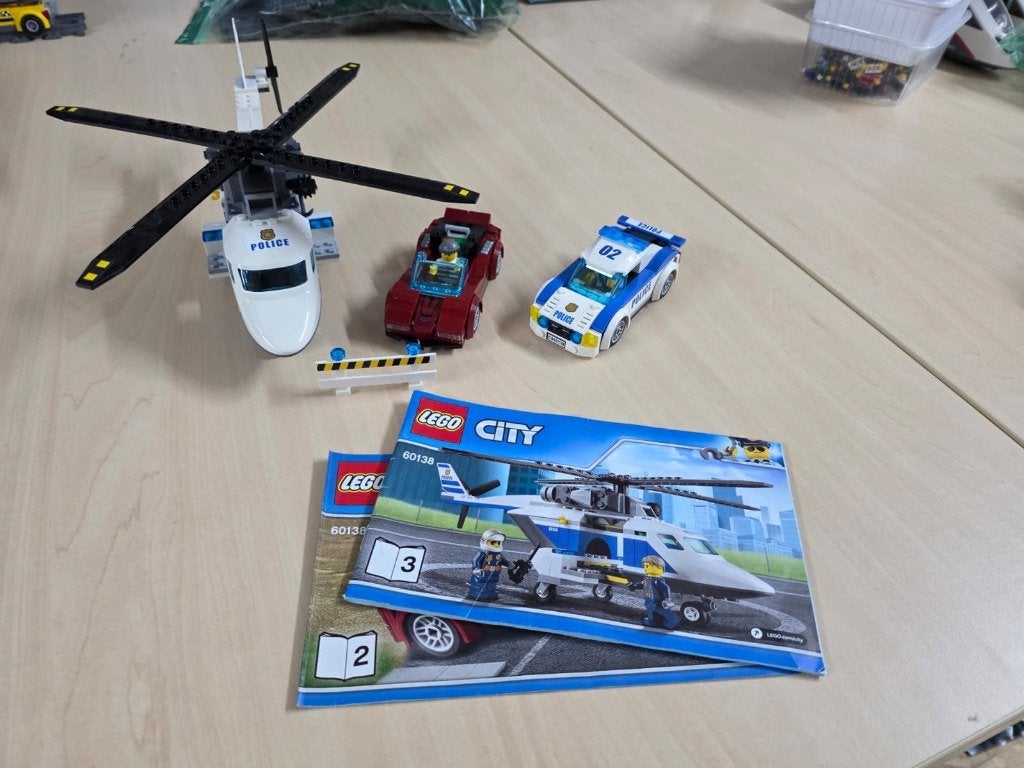 lego 60138 en 60139, City, Lego, Ophalen of Verzenden, Zo goed als nieuw