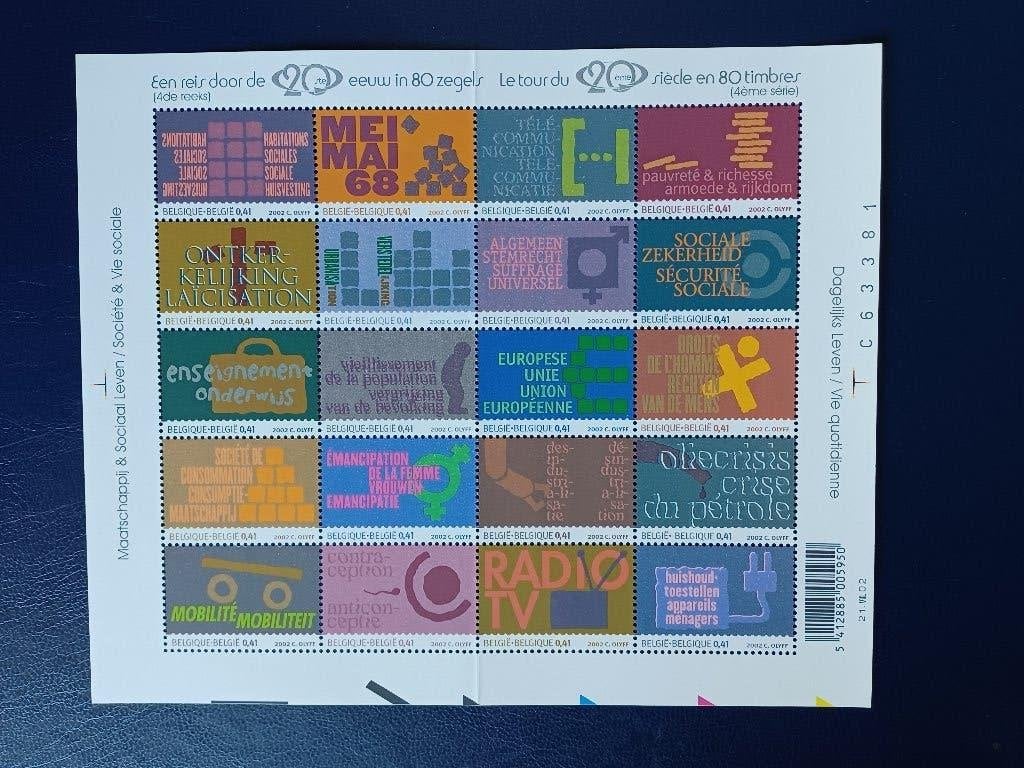Postzegels Belgie, Ophalen of Verzenden, Postfris, Postfris