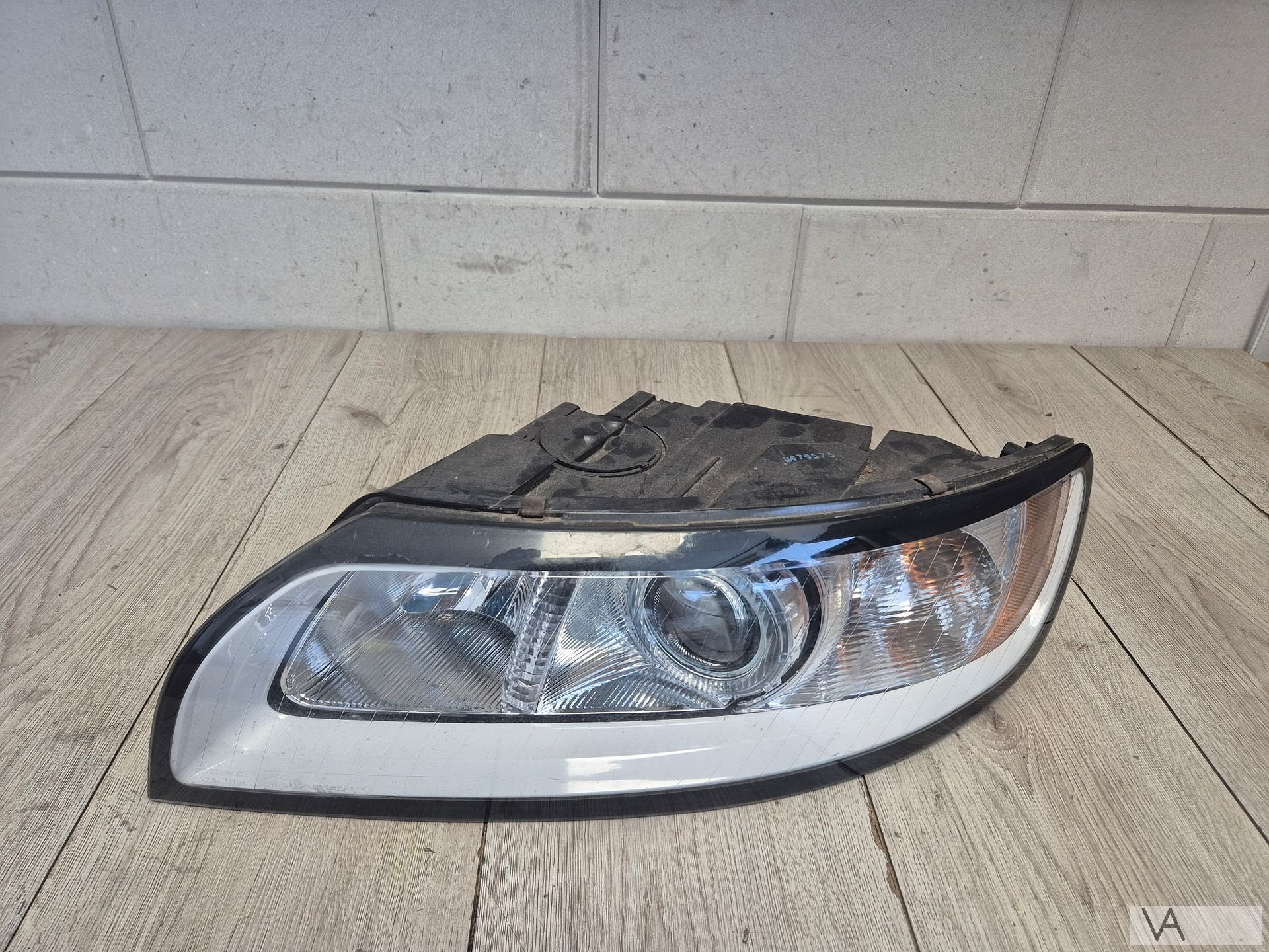 Koplamp links van Volvo S40 en V50 2007 tot 2012 halogeen, Gebruikt, -, -, Ophalen of Verzenden