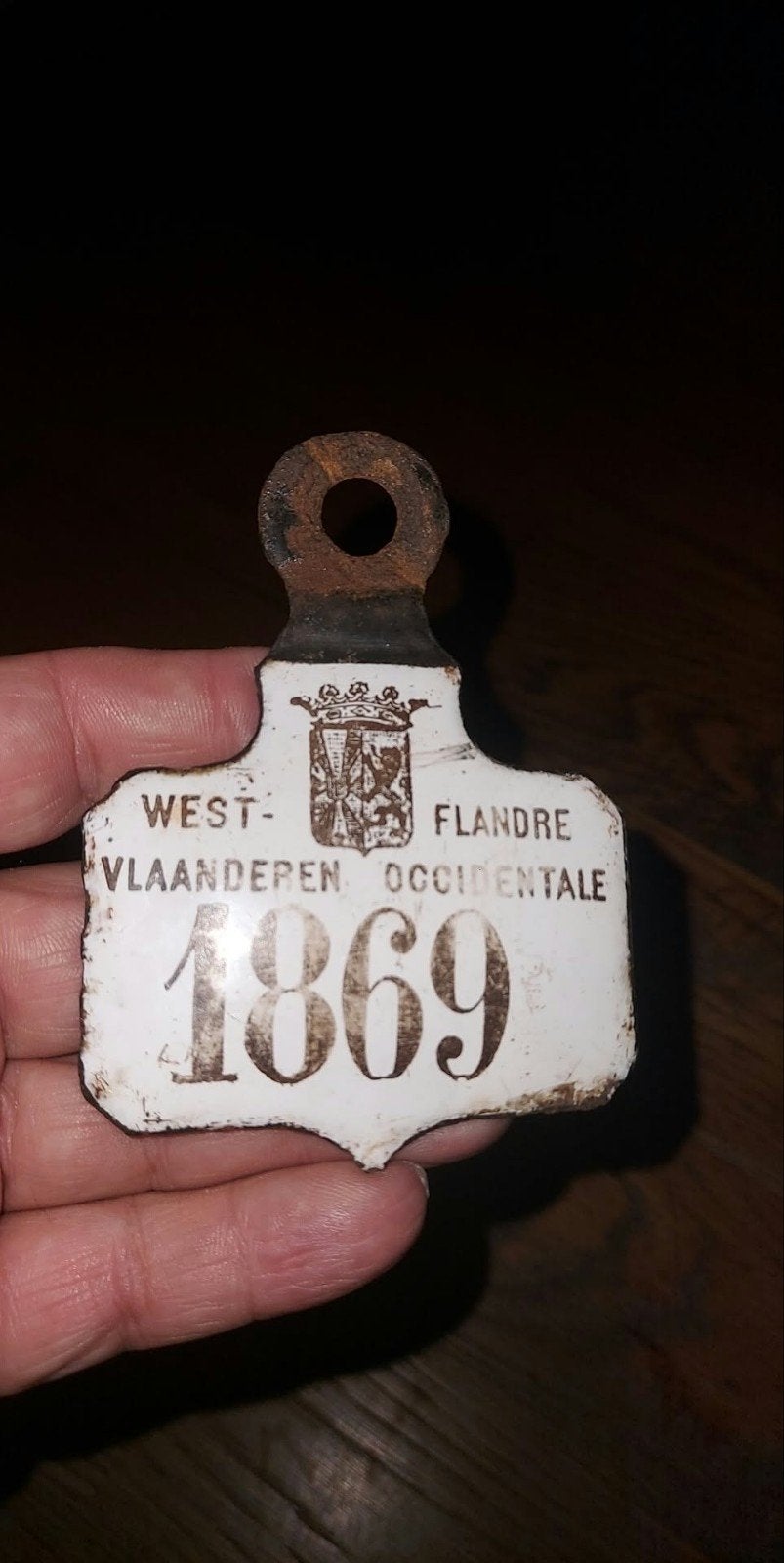 Anciennes plaques de vélo de West, Enlèvement ou Envoi