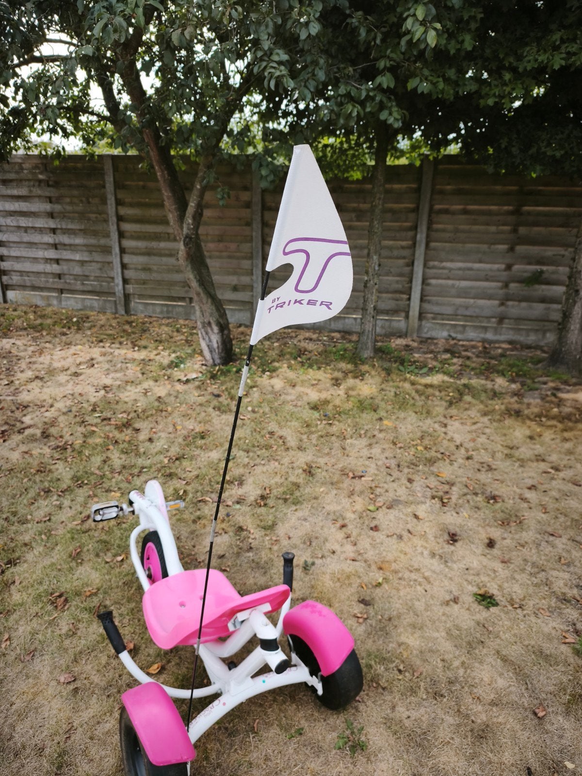 donkerroze lady triker + vlag, Enlèvement, Utilisé