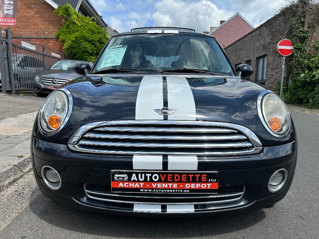 MINI Cooper 1.6i 85(116) KW(HP) TOIT PANO CLIME CT OK, Autos, 139 g/km, Boîte manuelle, Noir, Berline