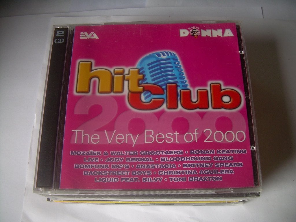 2 CD S - RADIO DONNA - HITCLUB - BEST OF 2000, Ophalen of Verzenden, Zo goed als nieuw, Verzamelalbum, Dance en House