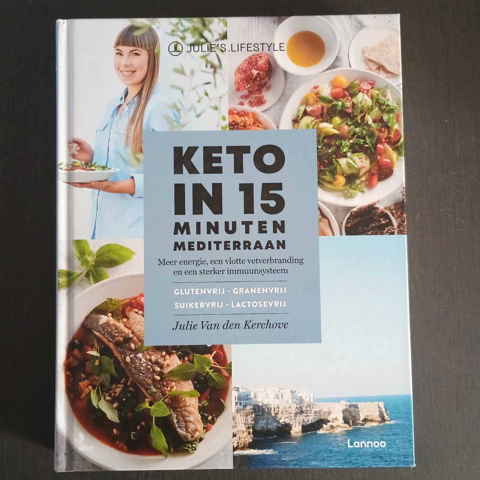 Julie Van den Kerchove - Keto in 15 minuten - Mediterraan, Boeken, Ophalen of Verzenden, Julie Van den Kerchove