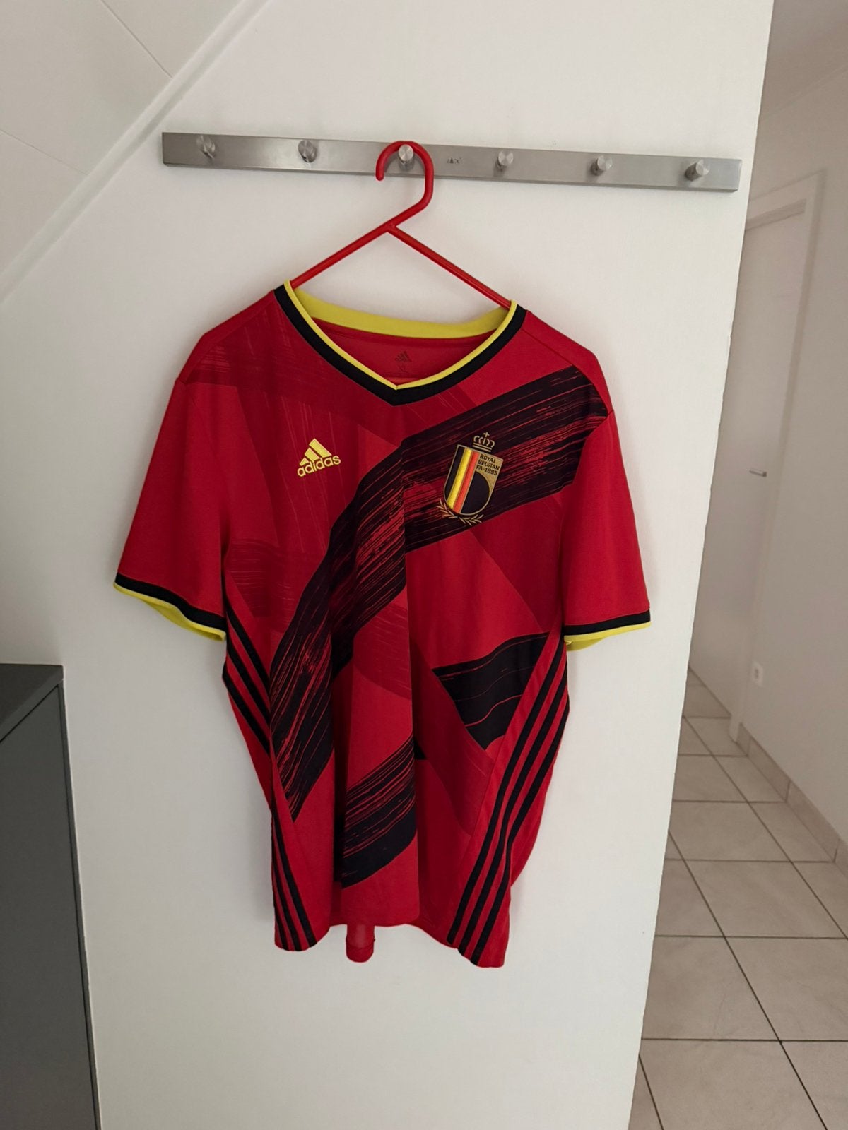 België thuisshirt 2020/21, Maat XL, Ophalen of Verzenden, Zo goed als nieuw, Shirt