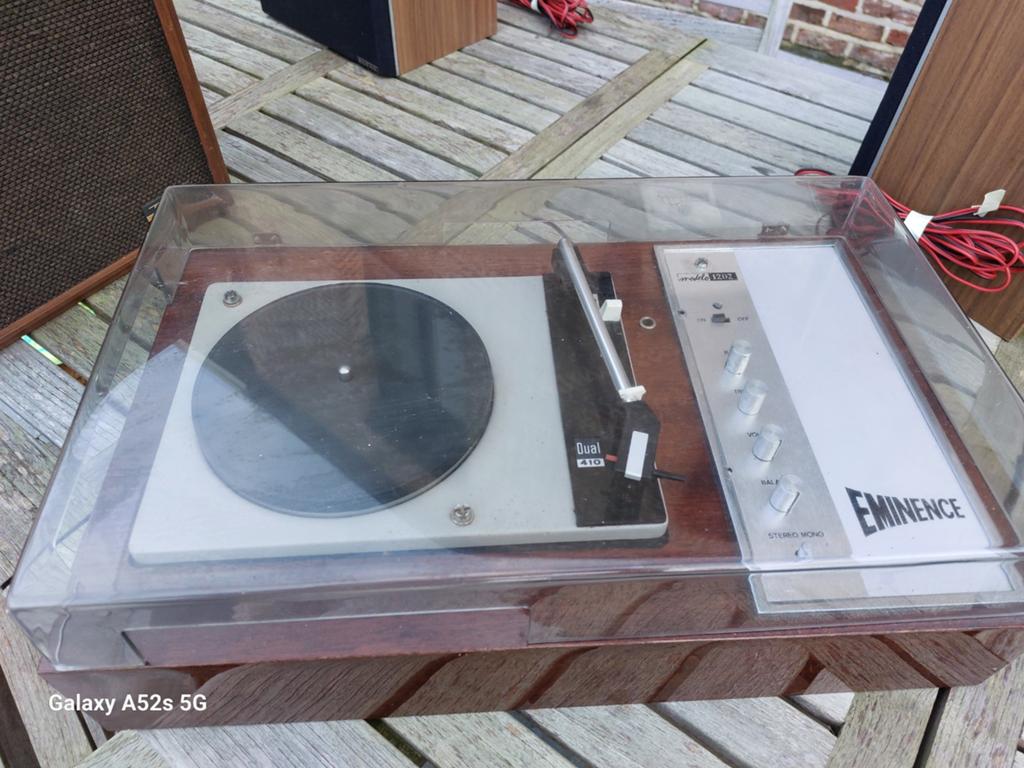 Retro platenspeler, Ophalen, Platenspeler